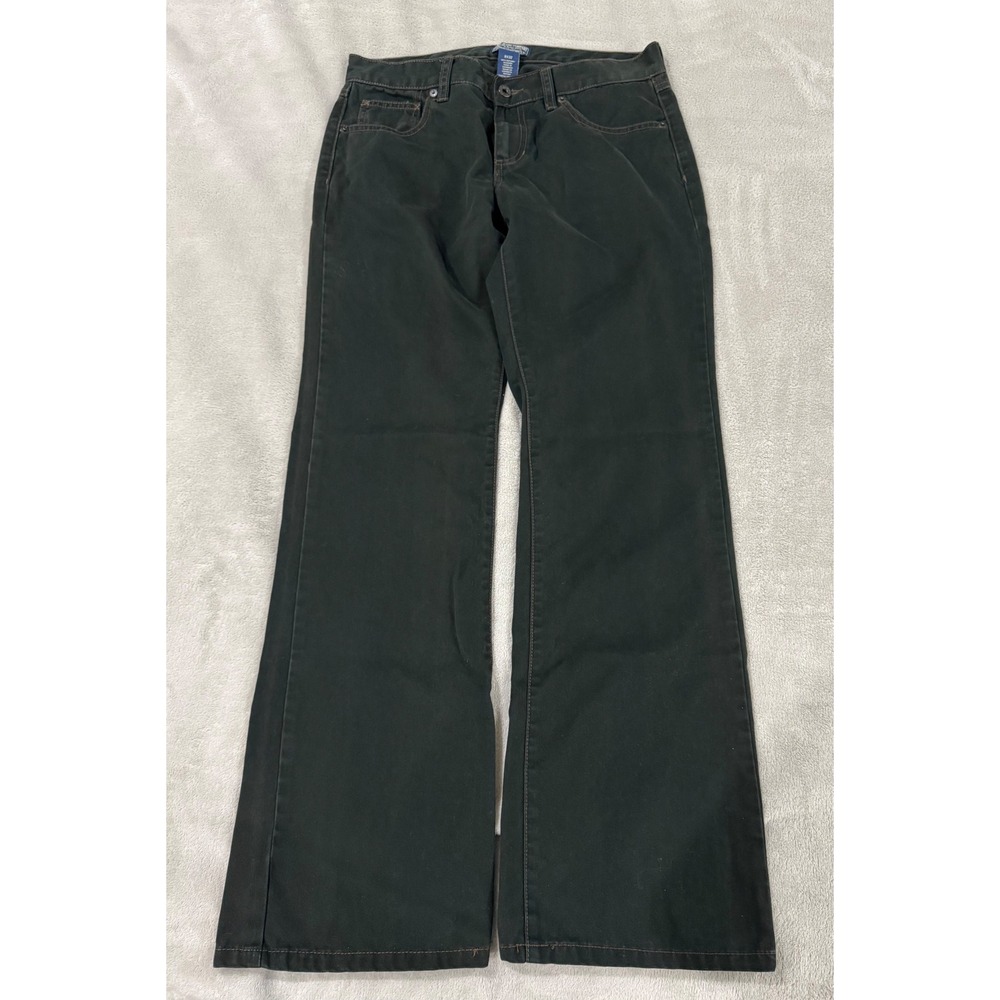 VTG Y2K Polo Jeans Co Ralph Lauren Faded Black Bootcut Pants Monogram R Pocket